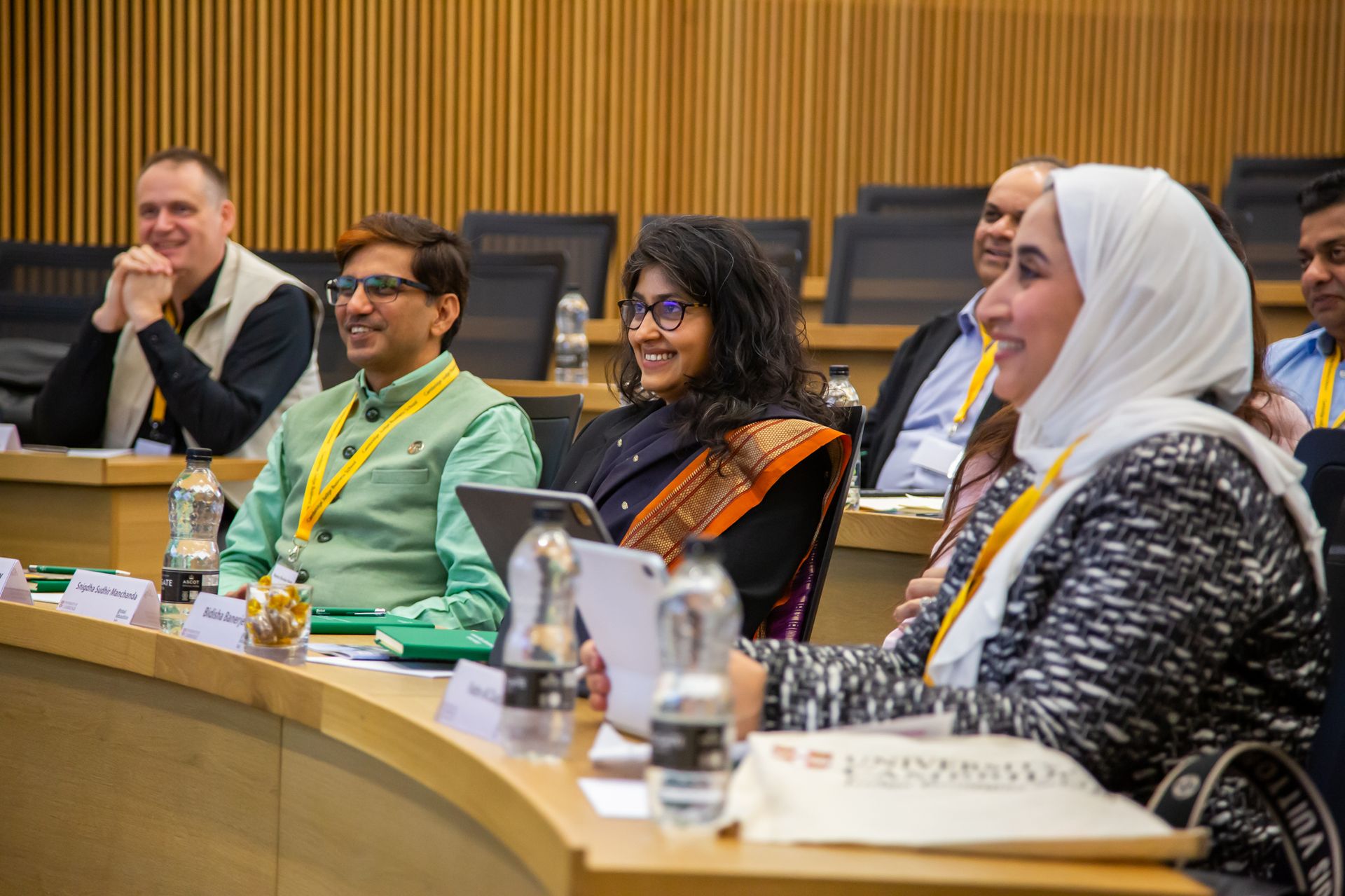 Students in a Cambridge learning session